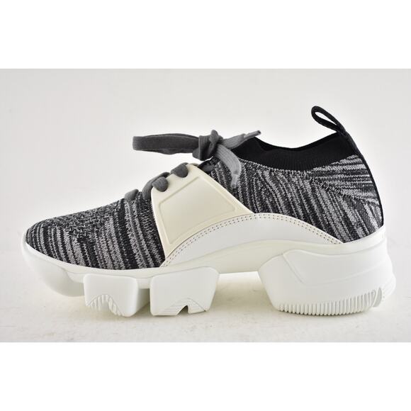 Givenchy Chaussette Jaw White Black Grey Low Top Platform Creeper Sneaker 36 - Picture 9 of 12